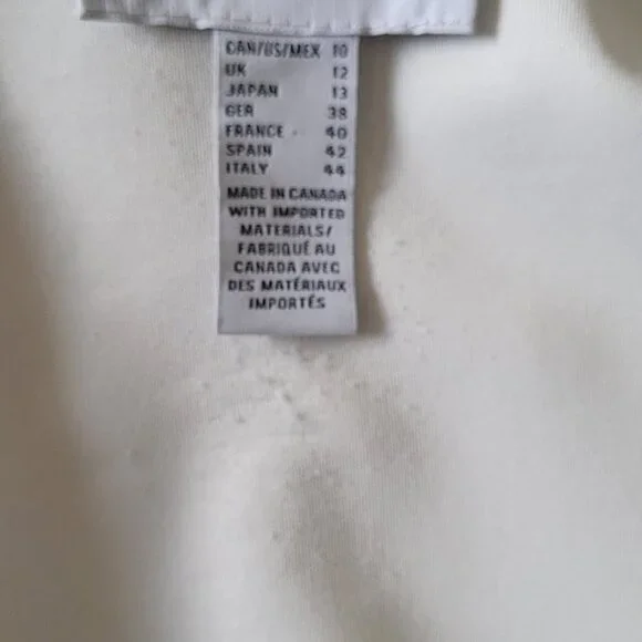 Joseph Ribkoff White Blazer - Picture 3 of 9